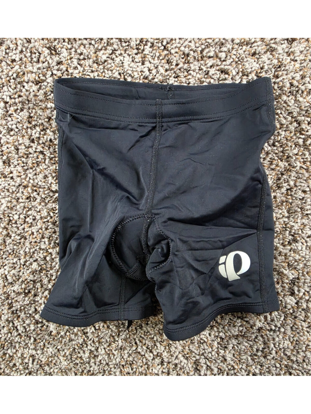 Pearl Izumi Youth Kids Sz S Padded Compression Cycling Shorts Black